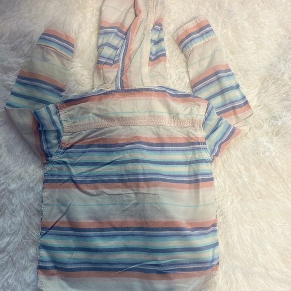 Carter’s boy 3T stripe hoodie long sleeve light weight - Picture 2 of 3
